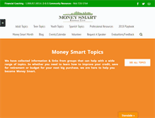 Tablet Screenshot of moneysmartkc.org